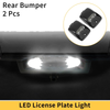 Toyota Tundra 2pcs License Plate Light Tag Lamp White (2000–2013)