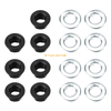 Yamaha Front / Rear 2 x M10x1.25 Wheel Nut & Washer