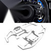 VW Golf R GTD GTE MK7 Silver Steering Wheel Shift Paddles (2013-2018)