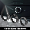 Ford Mustang 3 x Aluminum Alloy Headlight Volume Tune Knob Covers