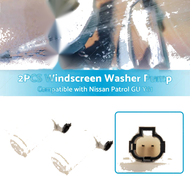 Nissan Patrol GU Y61 Windscreen Washer Pump Motor (1997-2016)