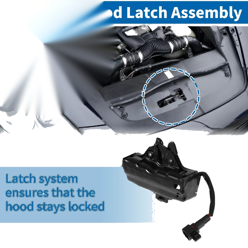 Toyota Land Cruiser Hood Latch Assembly (1998–2005)