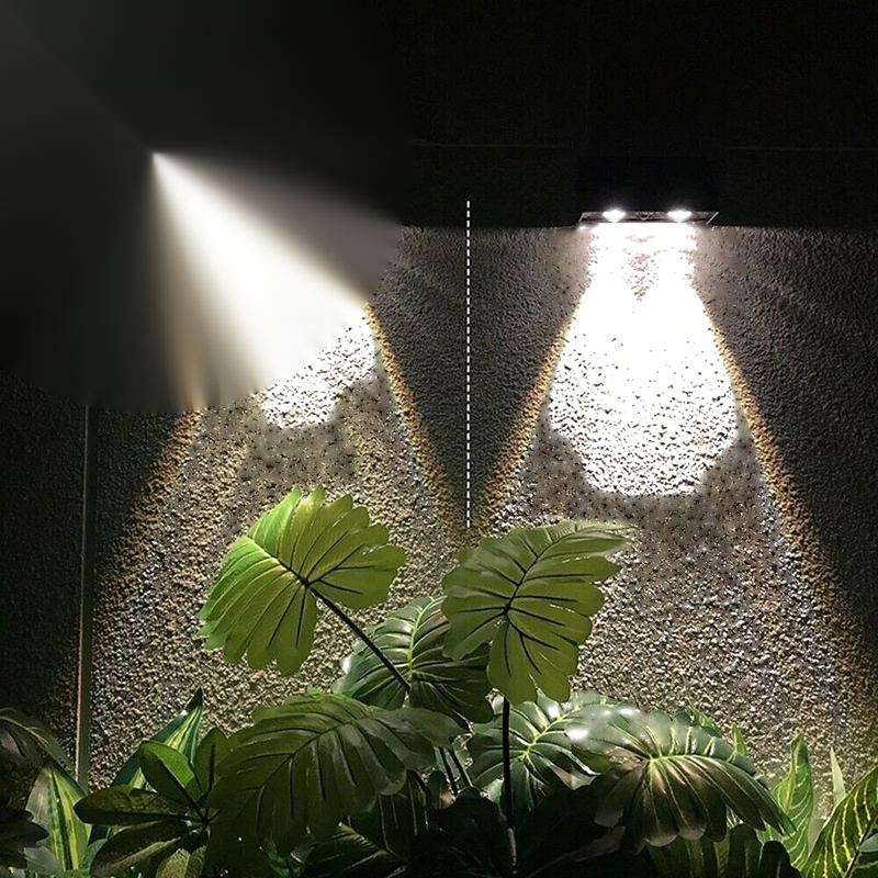 YH0616 Waterproof Outdoor Wall Lamp LED Solar Light