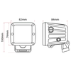 Marine Grade LED Work Light 9-32V 3200 Lumen Super Tough with 5m Lead