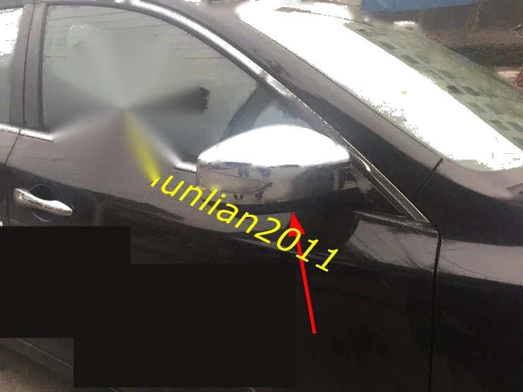 Nissan Altima Chrome Rearview Side Mirror Covers (2013-2017)