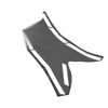BMW E90 E91 E92 Interior Door Handles Strap Cover Carbon Fiber Pattern