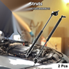 Toyota Land Cruiser Front Hood Lift Supports Struts (1990–1997)