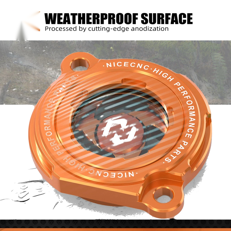KTM 950 Adventure (2003-2006), Super Enduro R CNC Oil Filter Cover Cap (2007-2009)