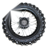 PIT PRO Dirt Bike 10" Front Wheel Rim + Knobby Tire