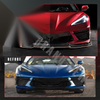 20-Up Chevrolet Corvette C8 Front Bumper Skirt Lip Spoiler Splitter Kit