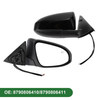Toyota Camry (2012-2014) Manual Folding Gloss Black Right Door Mirror