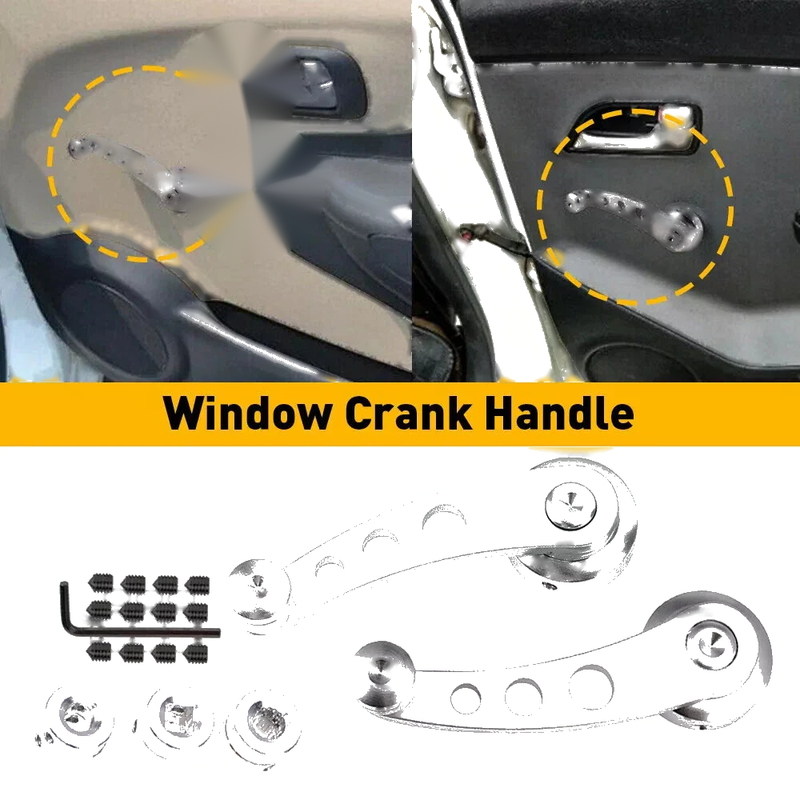 1979-1995 Toyota Pickup Window Crank Handles 2x (1979-1995)