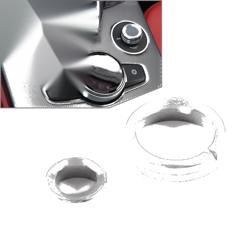 Alfa Romeo Giulia Stelvio Multimedia Knob Ring (2020-2021)
