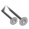 Club Car 341cc Golf Cart Exhaust & Intake Valve Set (1984–1991)