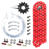 Yamaha Warrior YFM350X Front Rear Chain Drive Sprocket Kit (1989–2004)