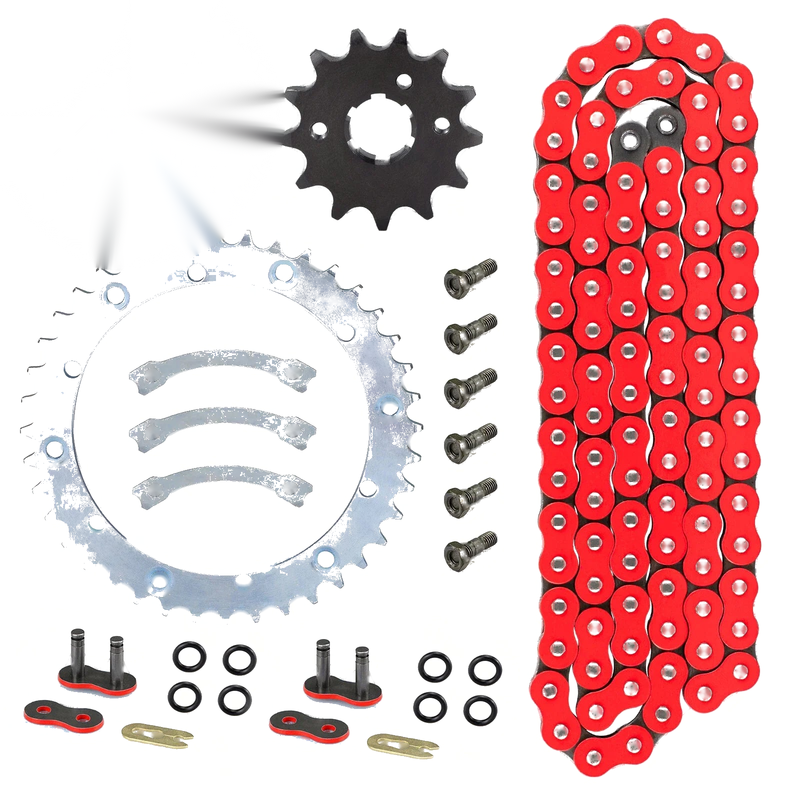Yamaha Warrior YFM350X Front Rear Chain Drive Sprocket Kit (1989–2004)