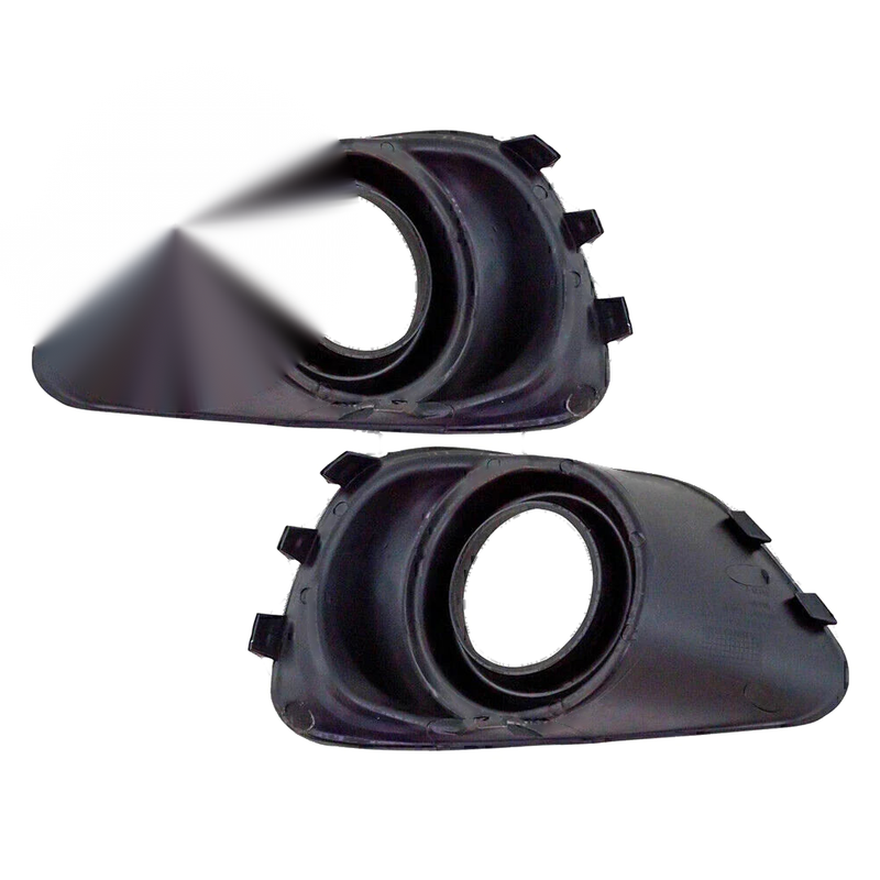Jeep Compass New Black Fog Light Bezels (2011-2017)