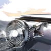 Desk USB Fan and Car Fan with Adjustable Speed Settings