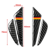 4 x Piano Black Universal Door Edge Guards Trim Anti-Collision