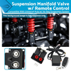 Auto Motorcycle Air Suspension Valve Kit 200PSI 12V