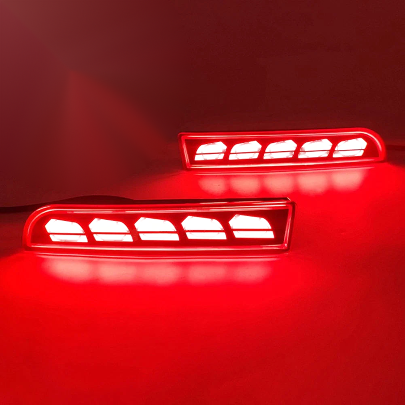 Mitsubishi Lancer Rear Bumper Reflector Brake Turn Signal Lamp (2008-2017)