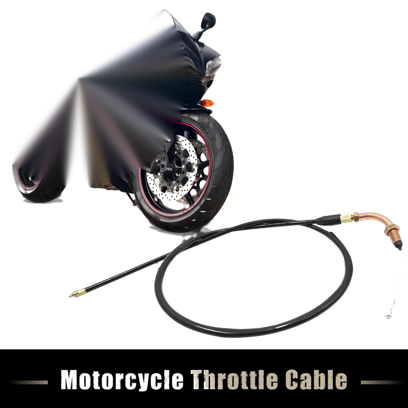 Honda CG125 39.8" Rubber Coated Motorcycle Throttle Cable Wire Oil Line