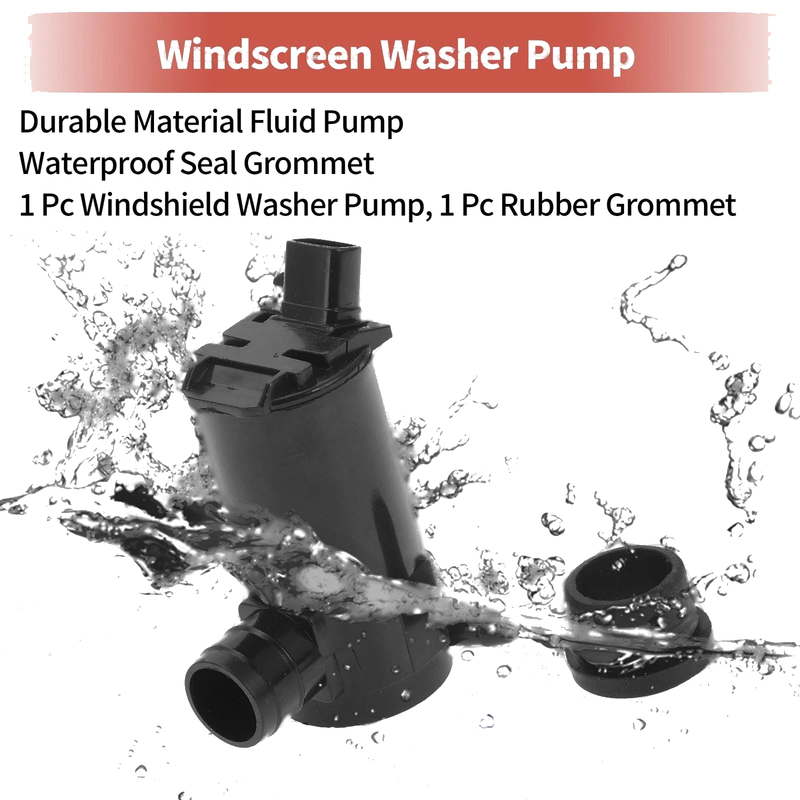 Pontiac G3 Windshield Washer Pump w/ Grommet (2007-2010)