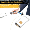Mazda 2 / 3 / 5 / 6 White & Silver TPU Silicone Car Key Case