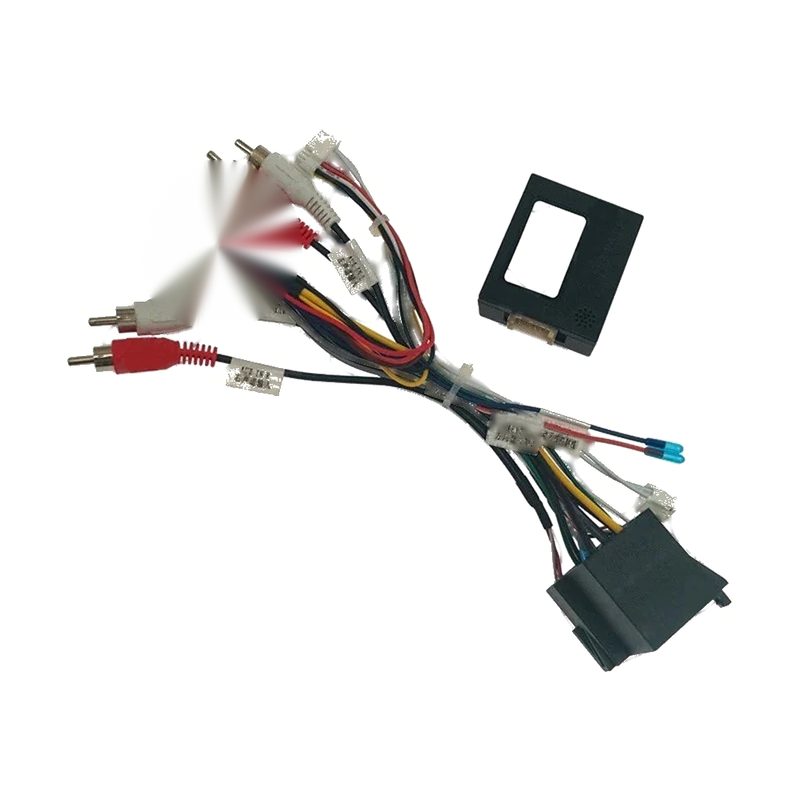 Fiat Doblo 500L Bravo 16PIN Stereo Plug Wiring Harness with Canbus Box