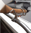 Clamp On Rod Holders 25mm 316 Stainless 360 Horizontal/Vertical x2