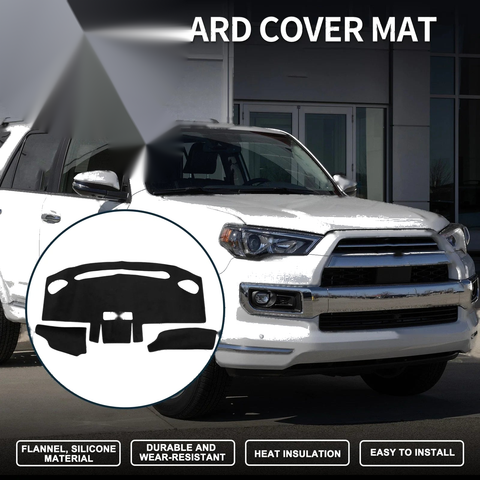 Mazda Flair Wagon (2012-2020) Black 1 Set Dashboard Cover Mat