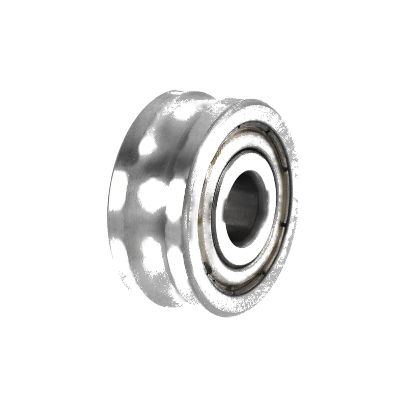U Groove Bearing 10x32x14mm Double Shielded Ball Bearing