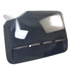 Car Carbon Fiber Look Air Flow Intake Hood Scoop Vent Cover
