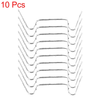 Square Headlight 10pcs Replacement Motorcycle Fastener Spring Clip