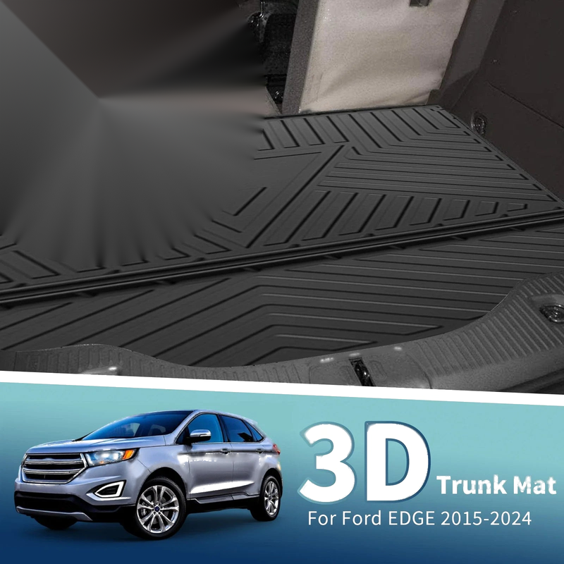 Ford Edge (2015-2024) 1 x TPE Flat Face Cargo Liner Rear Trunk Mat