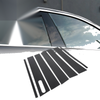 Ford Explorer (2002-2010) Black Carbon Fiber 7 x Car Pillar Window Trim Covers