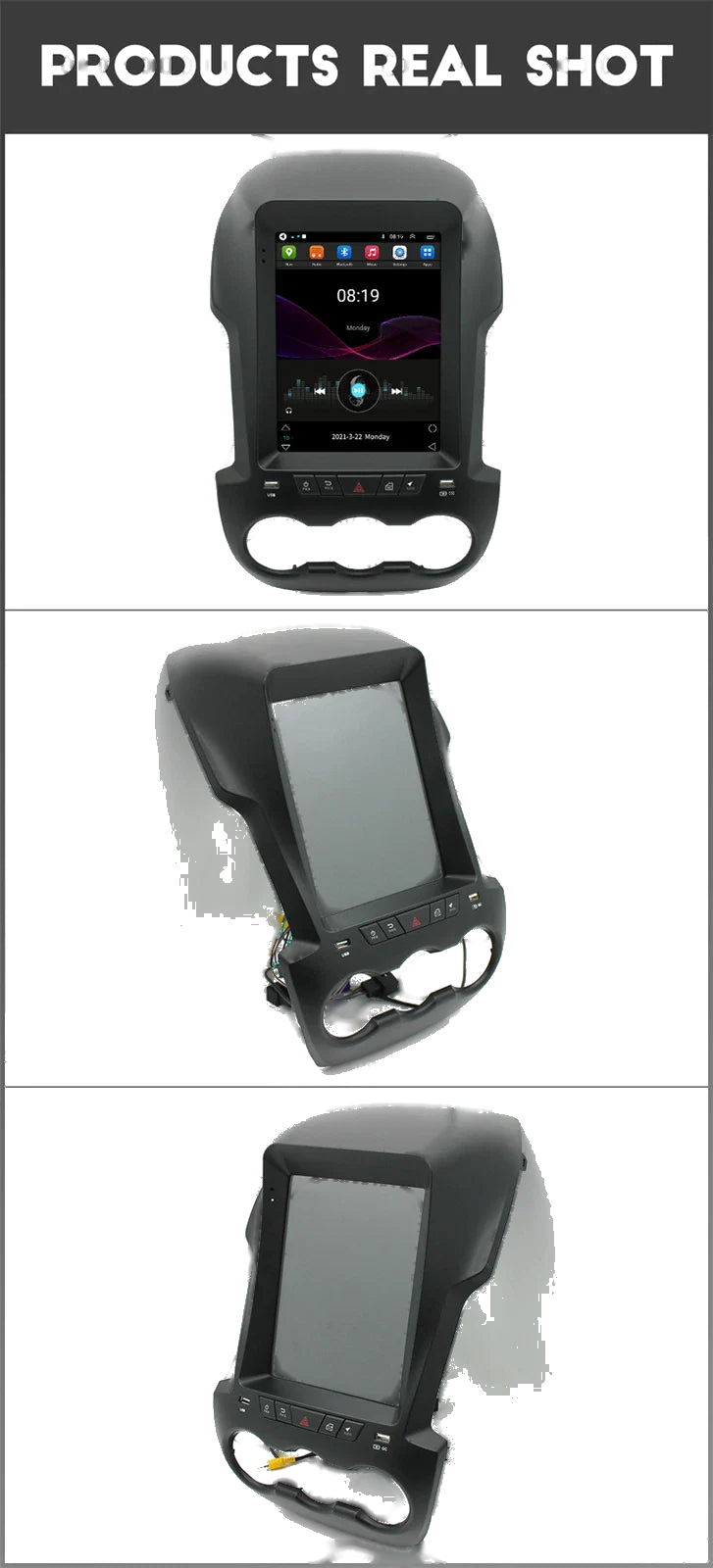 Ford Ranger 9.7" Car Stereo GPS Navigation Head Unit (2011-2015)