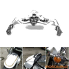 Harley 4" Headlight Visors & Fender Ornaments