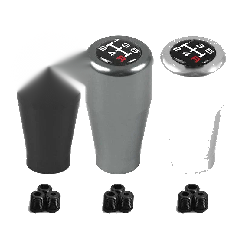 Racing 5 Speed Manual Gear Shift Knob with Adaptors (M8, M10, M12)