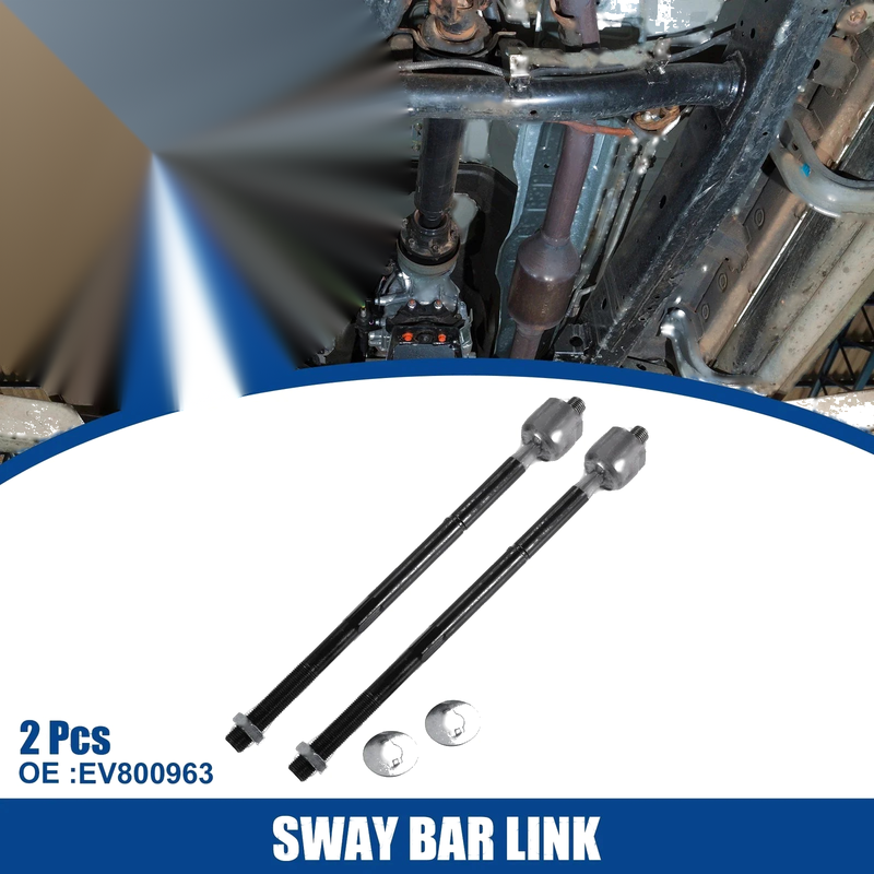 Chrysler 300 & Dodge Challenger Black 2 Pcs Front Inner Tie Rods