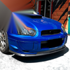 Subaru Impreza WRX STI 3 x Carbon Look Front Spoiler Lip Splitter (04-05)