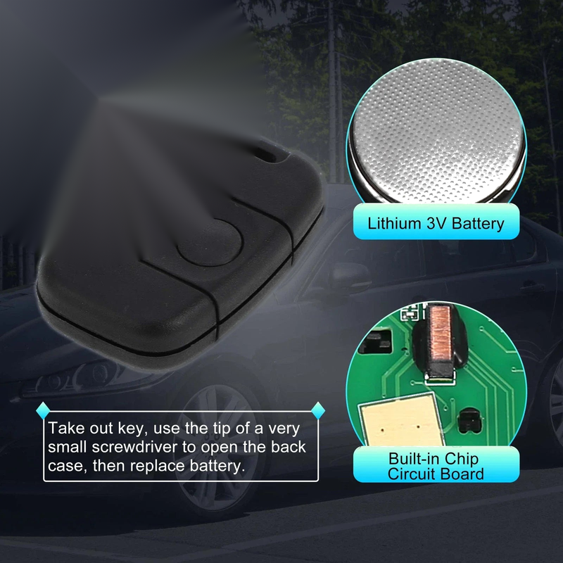 Land Rover Discovery 433MHz Keyless Entry Remote Fob (1995-2000)
