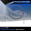 Marine Boat Rack M66X17 Cable 17 ft Steering Control Cable
