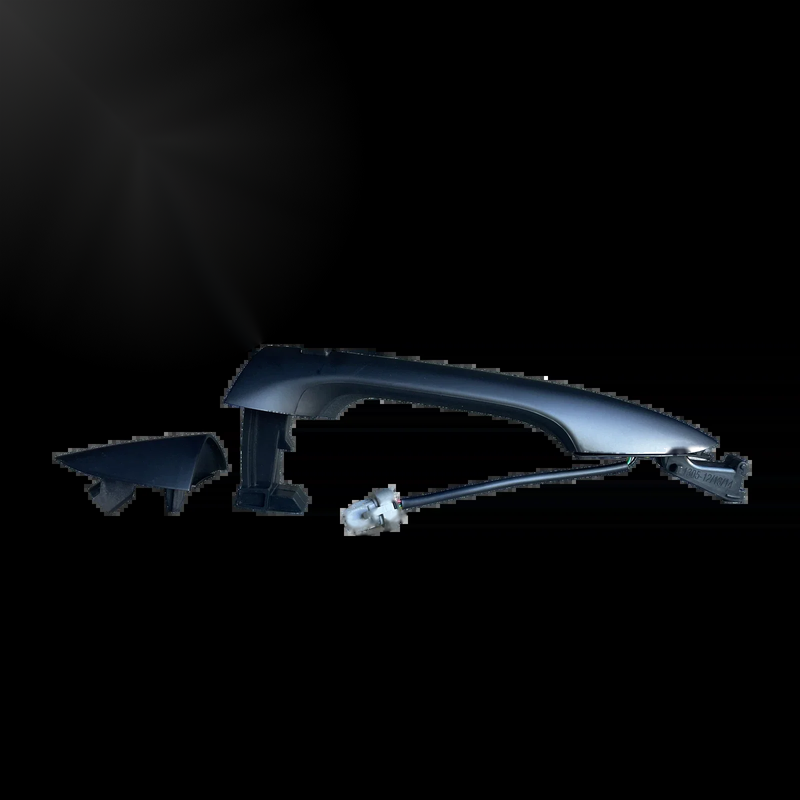 Hyundai Elantra Black Front Left Outer Door Handle with Smart Key (2011-2016)
