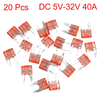 Car, Motorcycle, Boat Fuse / 20pcs / DC 5V-32V 40A Small Blade Style Fuse