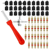 Auto Truck Motorcycle 62pcs Tire Valve Core Tool Set