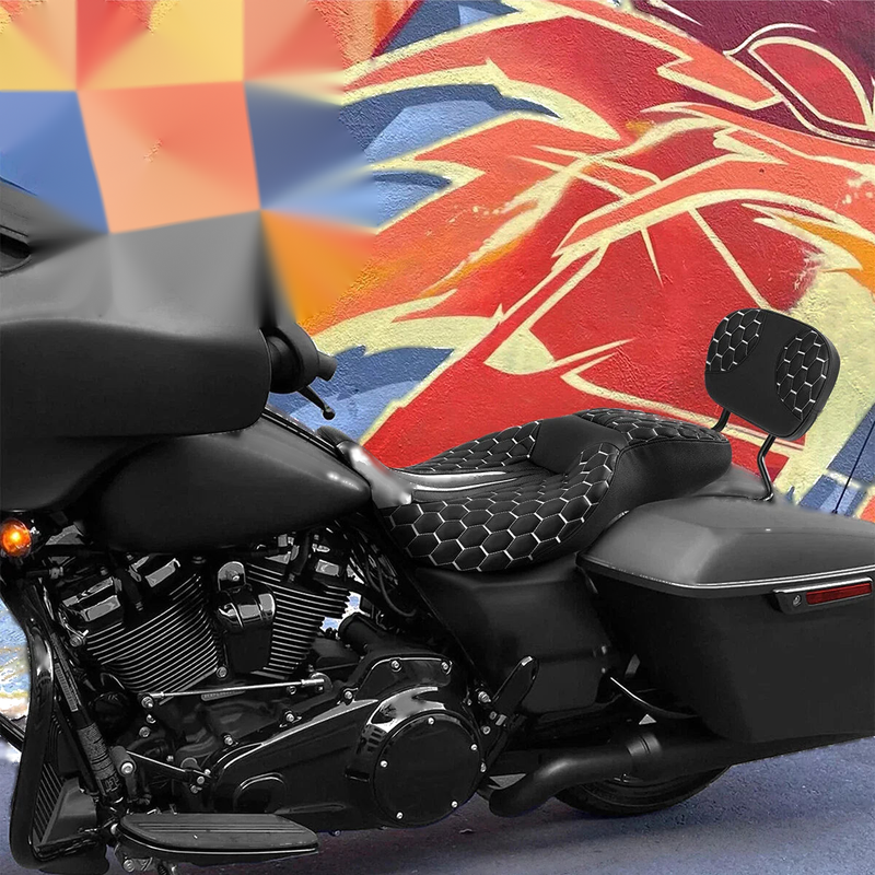 Harley Street Glide Driver & Passenger Seat Backrest (2009-2023)