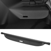 Hyundai Santa Fe 2024-2025 5-Seater Black Fiber Retractable Cargo Cover