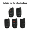 Jeep Dodge Journey Charger Carbon Fiber Key Fob Case Cover