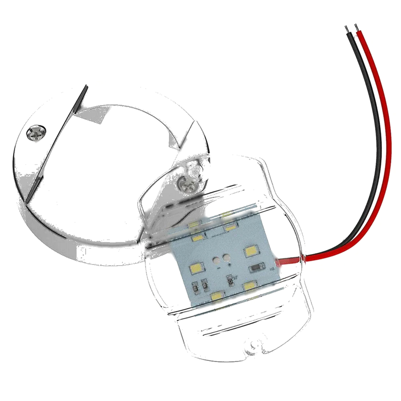 Pontoon 10 x Blue Round 12V Marine Boat Stern Light 6-LED (N/A)